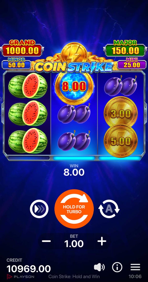 Coin Strike Hold & Win Mostbet